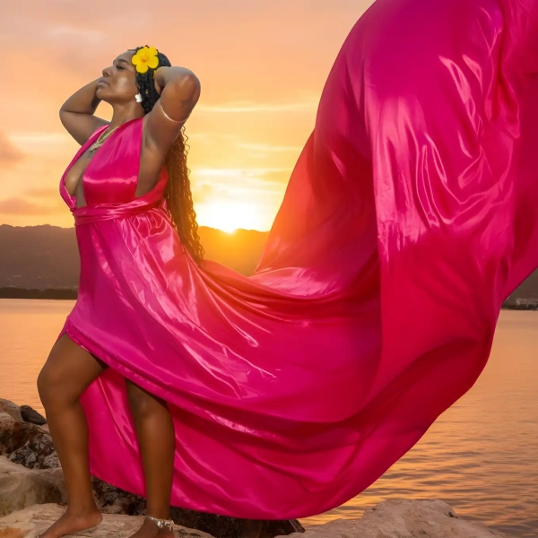 Flying Dress Photoshoot